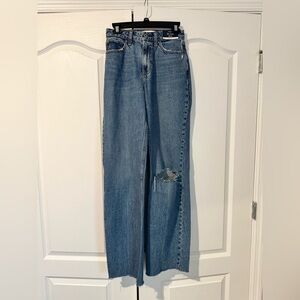 Abercrombie & Fitch Curve Love High Rise Loose Jean